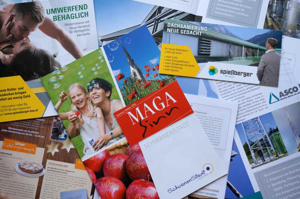 Die Produktentwicklung macht die Texte für den Imageprospekt?